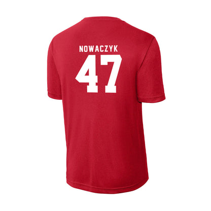 Nebraska - NCAA Baseball : Colin Nowaczyk - Activewear T-Shirt-1