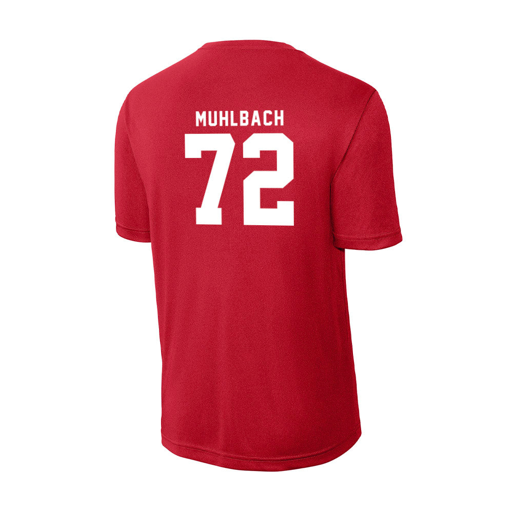 Nebraska - NCAA Softball : Carlie Muhlbach - Activewear T-Shirt-1