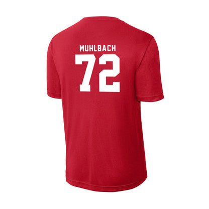 Nebraska - NCAA Softball : Carlie Muhlbach - Activewear T-Shirt-1