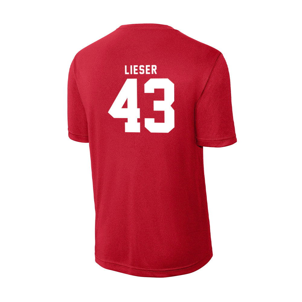 Nebraska - NCAA Baseball : Aiden Lieser - Activewear T-Shirt-1