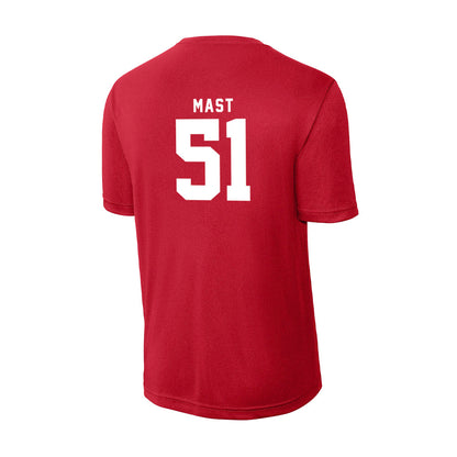 Nebraska - NCAA Men's Basketball : Rienk Mast - Activewear T-shirt