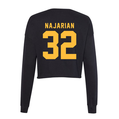 Minnesota - NCAA Football : Peter Najarian - Women's Cropped Crew Fleece-1