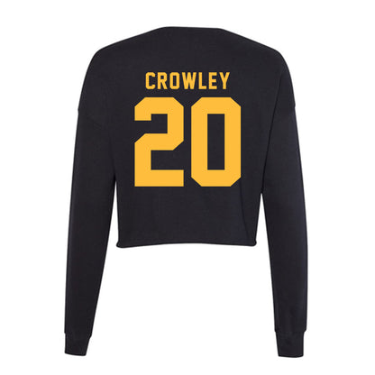 Minnesota - NCAA Men's Ice Hockey : Mike Crowley - Women's Cropped Crew Fleece-1