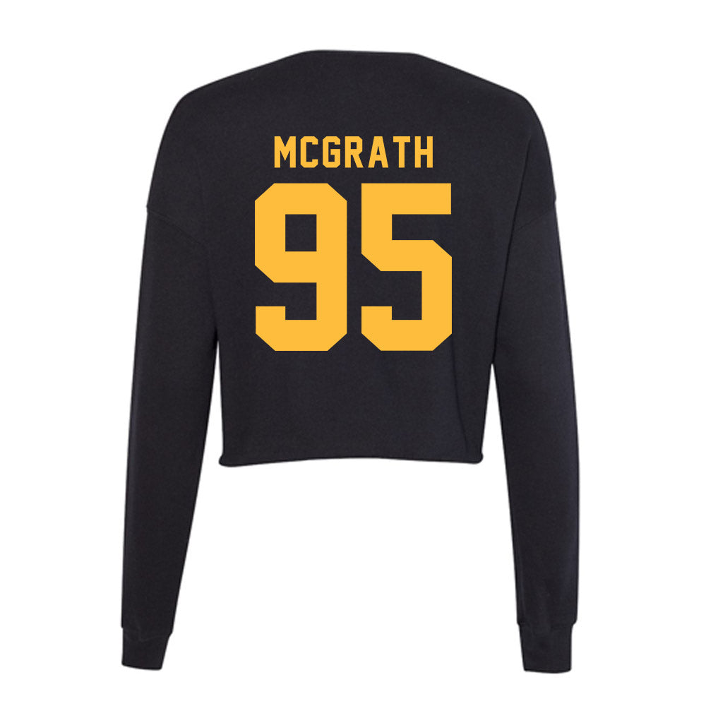 Minnesota - NCAA Football : Caleb McGrath - Women's Cropped Crew Fleece-1