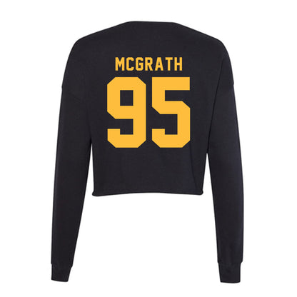 Minnesota - NCAA Football : Caleb McGrath - Women's Cropped Crew Fleece-1
