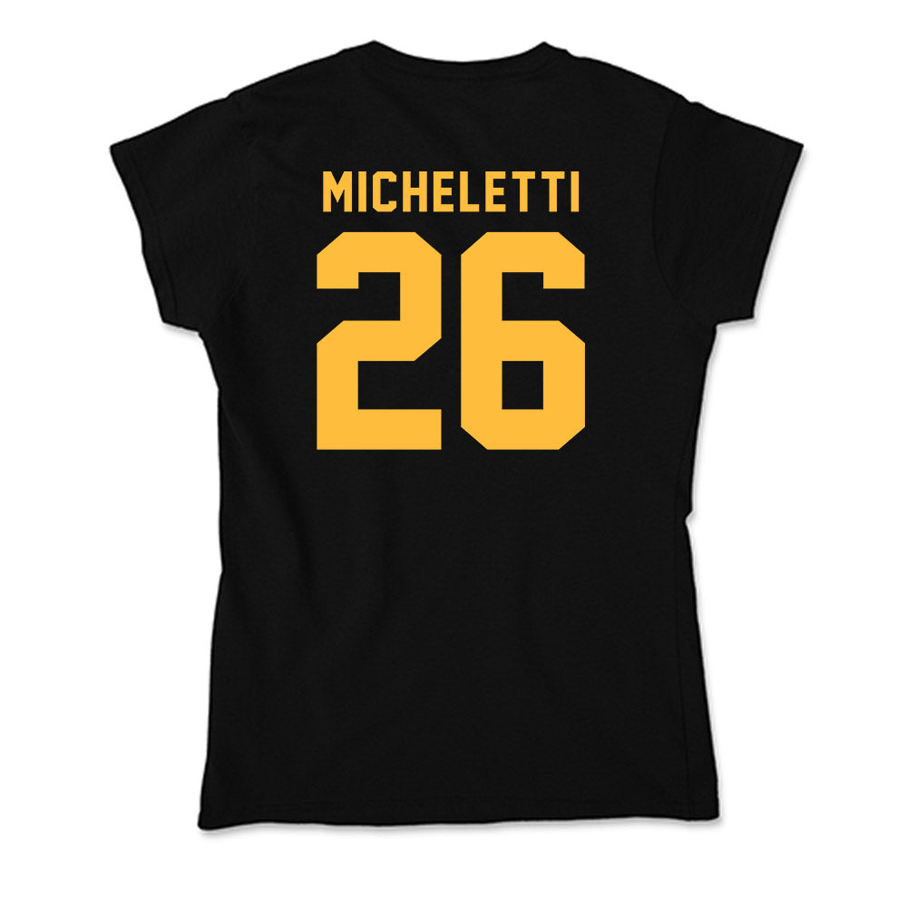 Minnesota - NCAA Men's Ice Hockey : Pat Micheletti - Soft Style Women’s T-Shirt-1