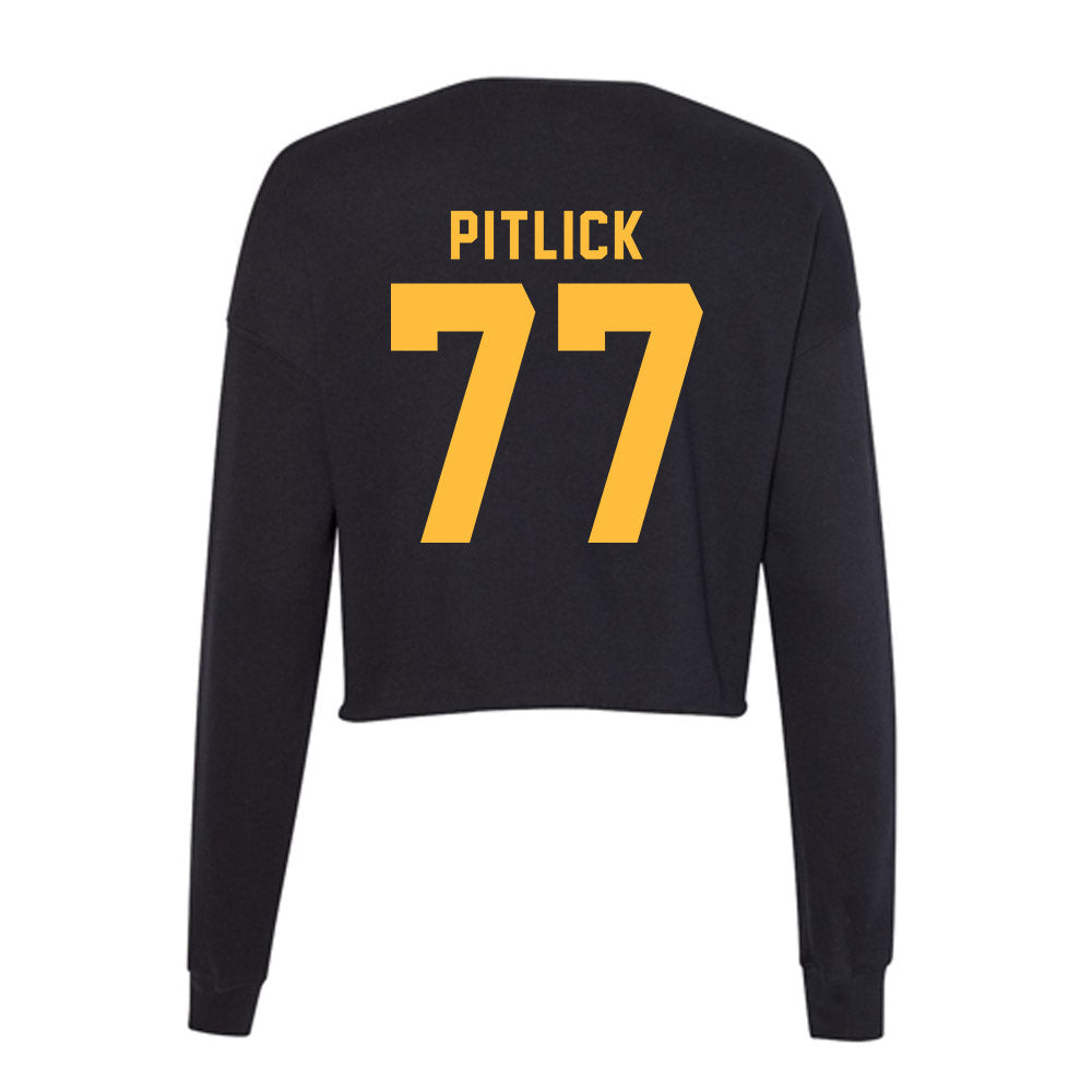 Minnesota - NCAA Men's Ice Hockey : Rhett Pitlick - Women's Cropped Crew Fleece-1