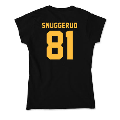 Minnesota - NCAA Men's Ice Hockey : Jimmy Snuggerud - Soft Style Women’s T-Shirt-1