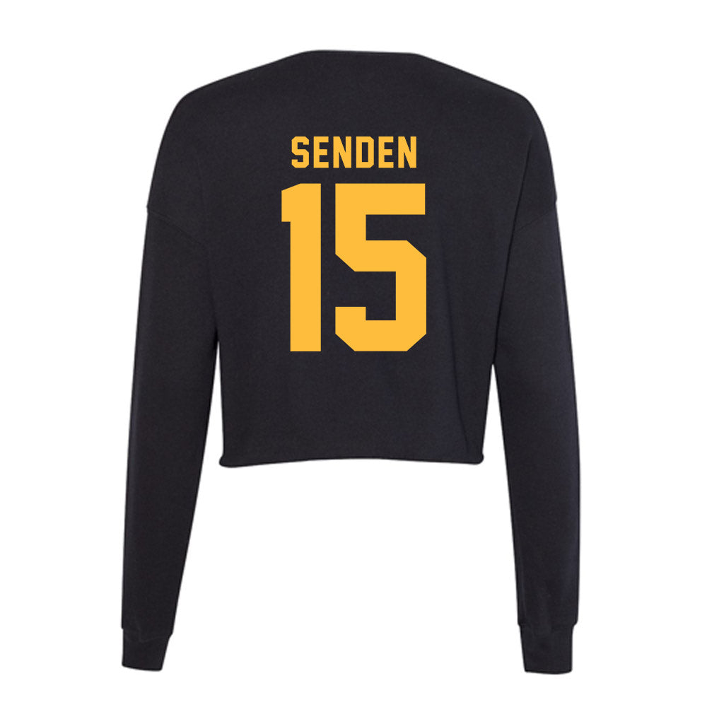 Minnesota - NCAA Women's Basketball : Brynn Senden - Women's Cropped Crew Fleece-1
