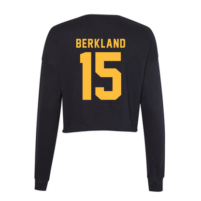 Minnesota - NCAA Baseball : Drew Berkland - Women's Cropped Crew Fleece-1