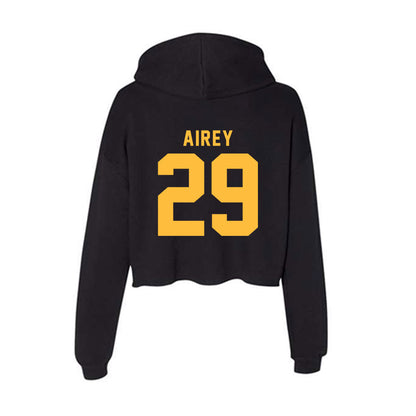 Minnesota - NCAA Men's Ice Hockey : Nathan Airey - Women's Crop Fleece Hoodie-1