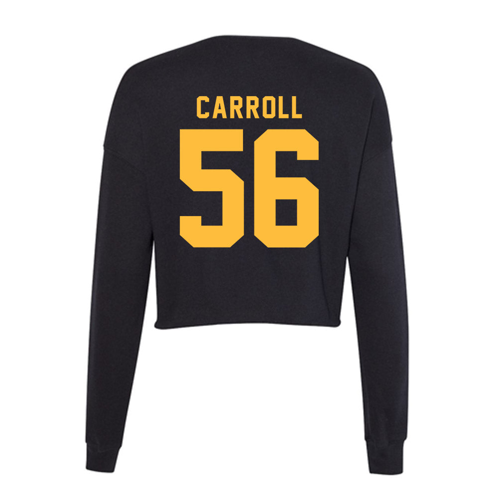 Minnesota - NCAA Football : Brett Carroll - Women's Cropped Crew Fleece-1