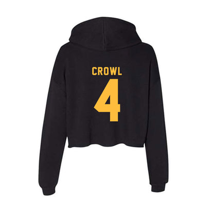 Minnesota - NCAA Women's Volleyball : Lauren Crowl - Women's Crop Fleece Hoodie-1