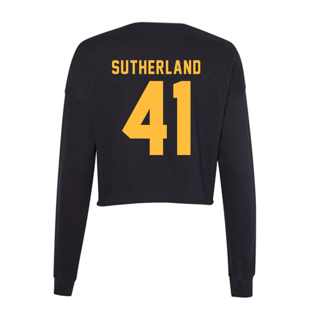 Minnesota - NCAA Baseball : Charlie Sutherland - Women's Cropped Crew Fleece-1