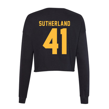 Minnesota - NCAA Baseball : Charlie Sutherland - Women's Cropped Crew Fleece-1