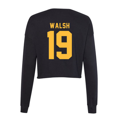 Minnesota - NCAA Football : Pierce Walsh - Women's Cropped Crew Fleece-1