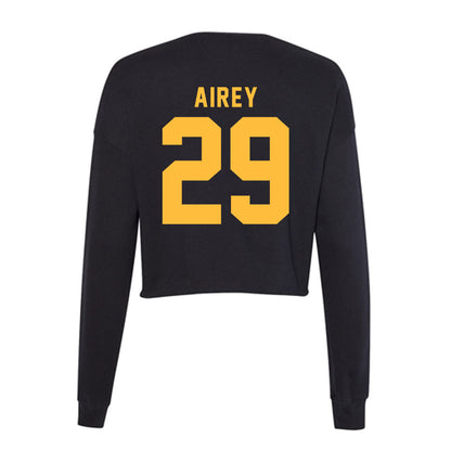 Minnesota - NCAA Men's Ice Hockey : Nathan Airey - Women's Cropped Crew Fleece-1
