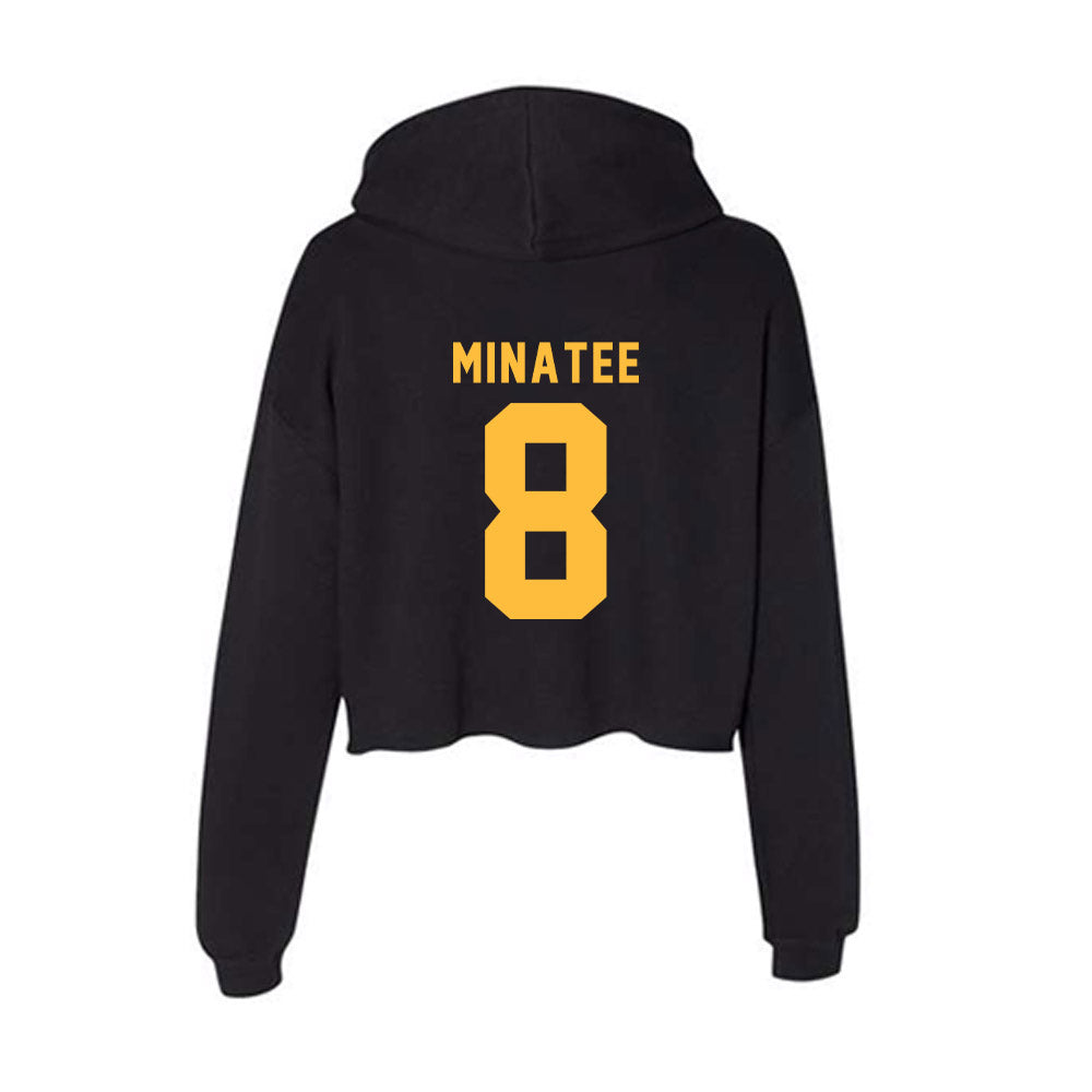 Minnesota - NCAA Women's Volleyball : Calissa Minatee - Women's Crop Fleece Hoodie-1
