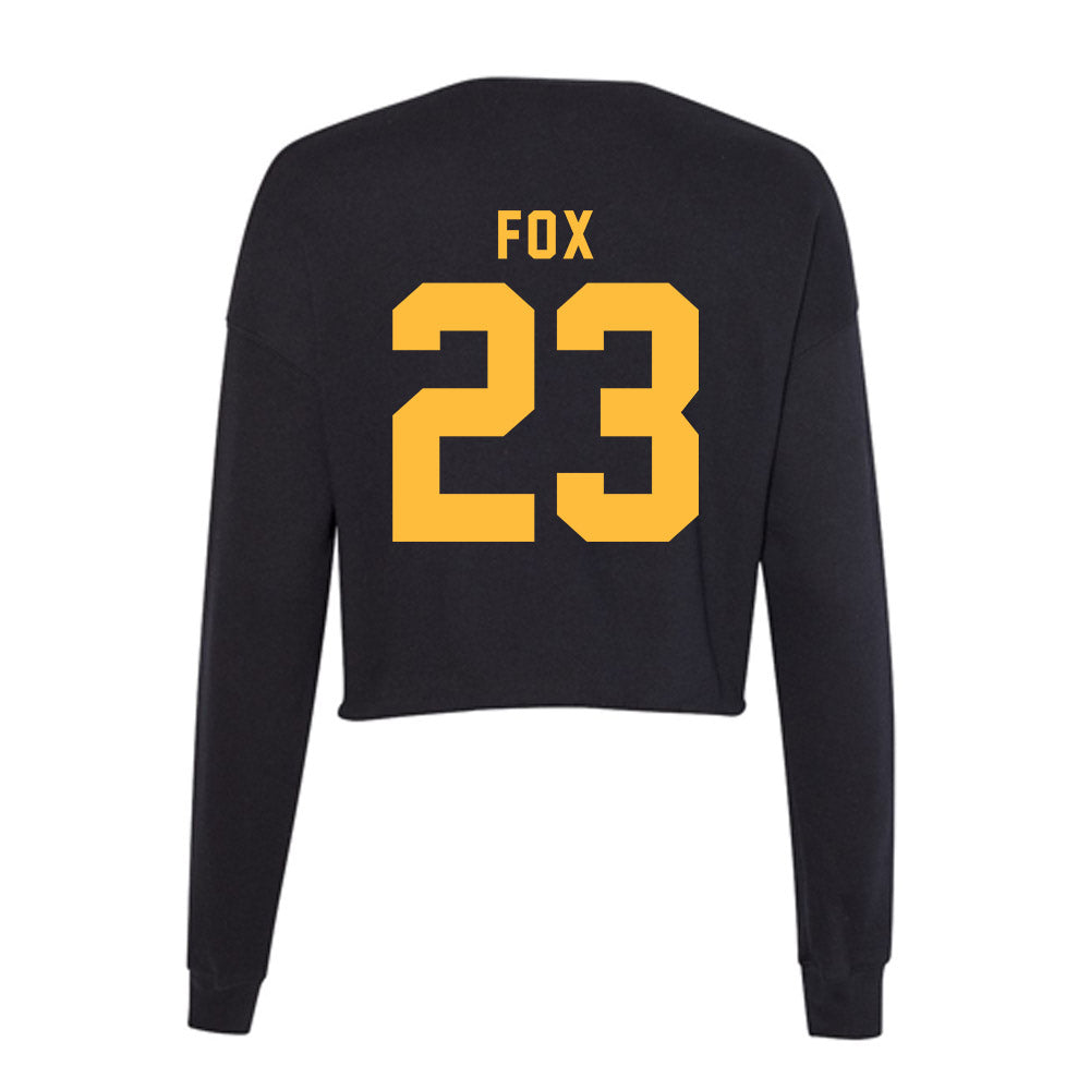 Minnesota - NCAA Men's Basketball : Parker Fox - Women's Cropped Crew Fleece-1