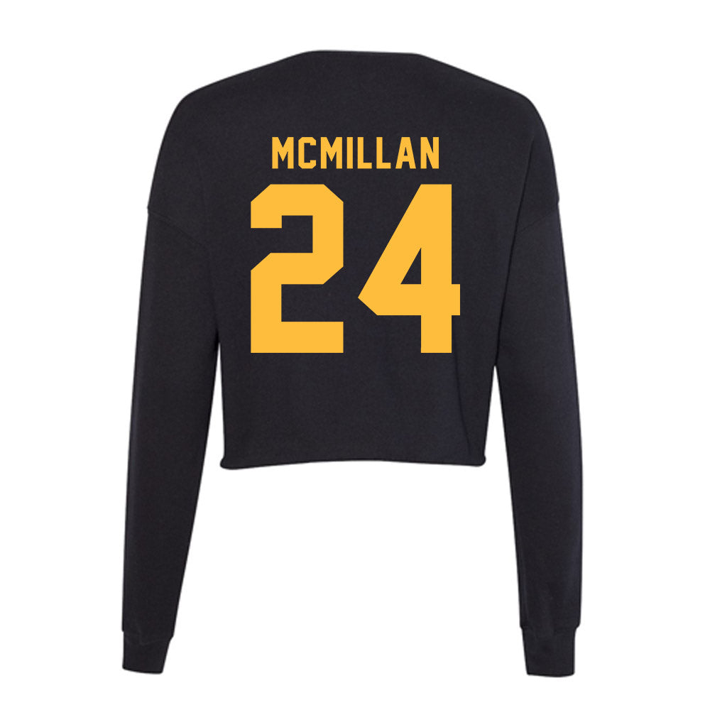 Minnesota - NCAA Football : Jai'Onte' McMillan - Women's Cropped Crew Fleece-1