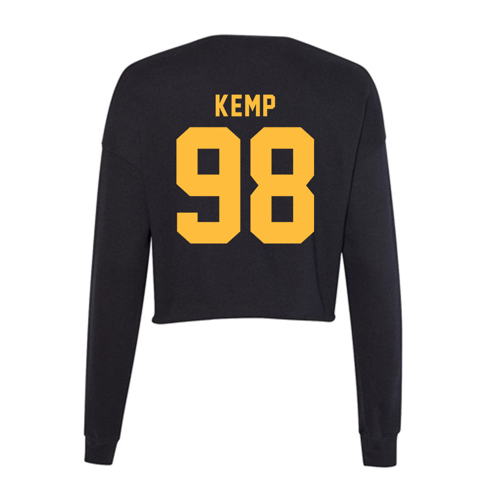 Minnesota - NCAA Football : David Kemp - Women's Cropped Crew Fleece-1