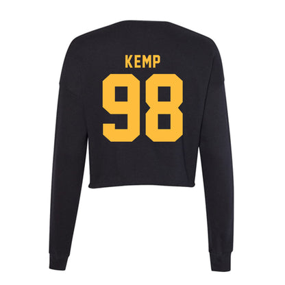 Minnesota - NCAA Football : David Kemp - Women's Cropped Crew Fleece-1