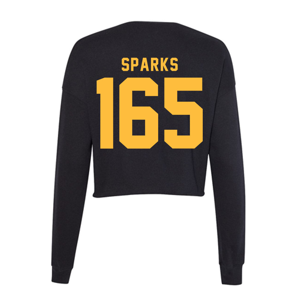 Minnesota - NCAA Wrestling : Andrew Sparks - Women's Cropped Crew Fleece-1