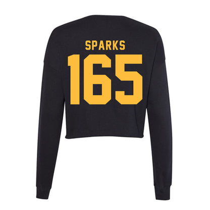 Minnesota - NCAA Wrestling : Andrew Sparks - Women's Cropped Crew Fleece-1