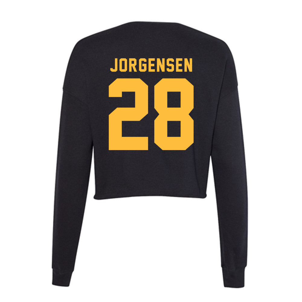 Minnesota - NCAA Football : Zach Jorgensen - Women's Cropped Crew Fleece-1