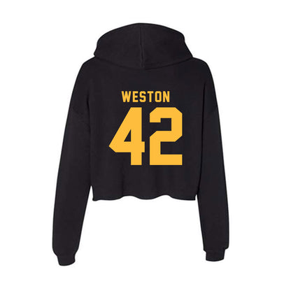 Minnesota - NCAA Football : Tom Weston - Women's Crop Fleece Hoodie-1