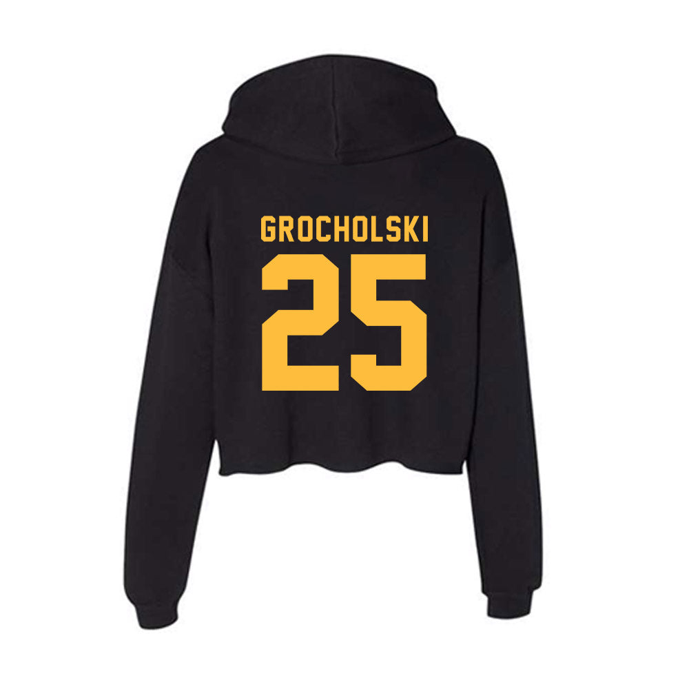 Minnesota - NCAA Women's Basketball : Grace Grocholski - Women's Crop Fleece Hoodie-1