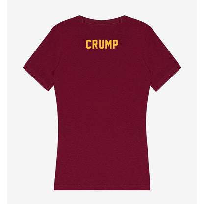 Minnesota - NCAA Women's Gymnastics : Teryn Crump - Women's V-Neck T-Shirt-1
