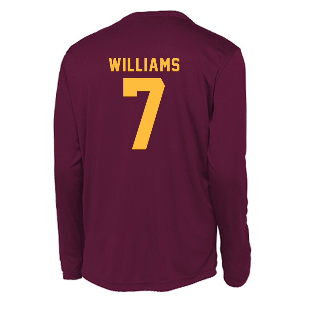 Minnesota - NCAA Football : Tyler Williams - Activewear Long Sleeve T-Shirt