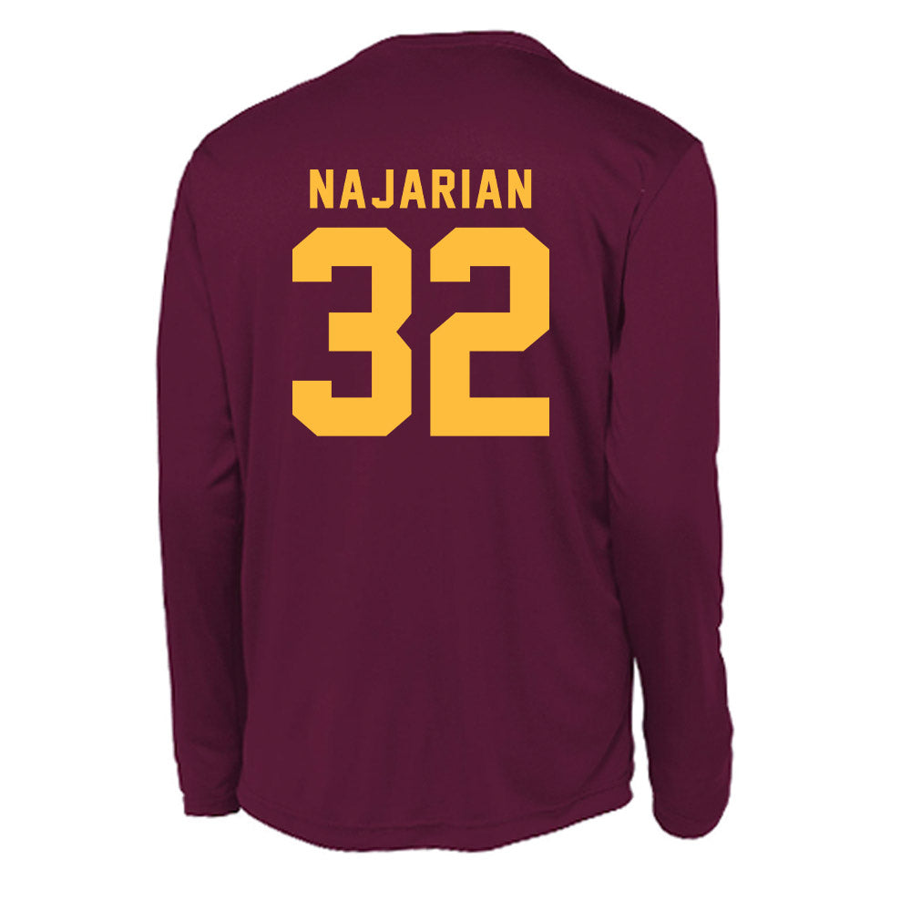 Minnesota - NCAA Football : Peter Najarian - Activewear Long Sleeve T-Shirt