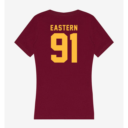 Minnesota - NCAA Football : Deven Eastern - Women's V-Neck T-Shirt-1
