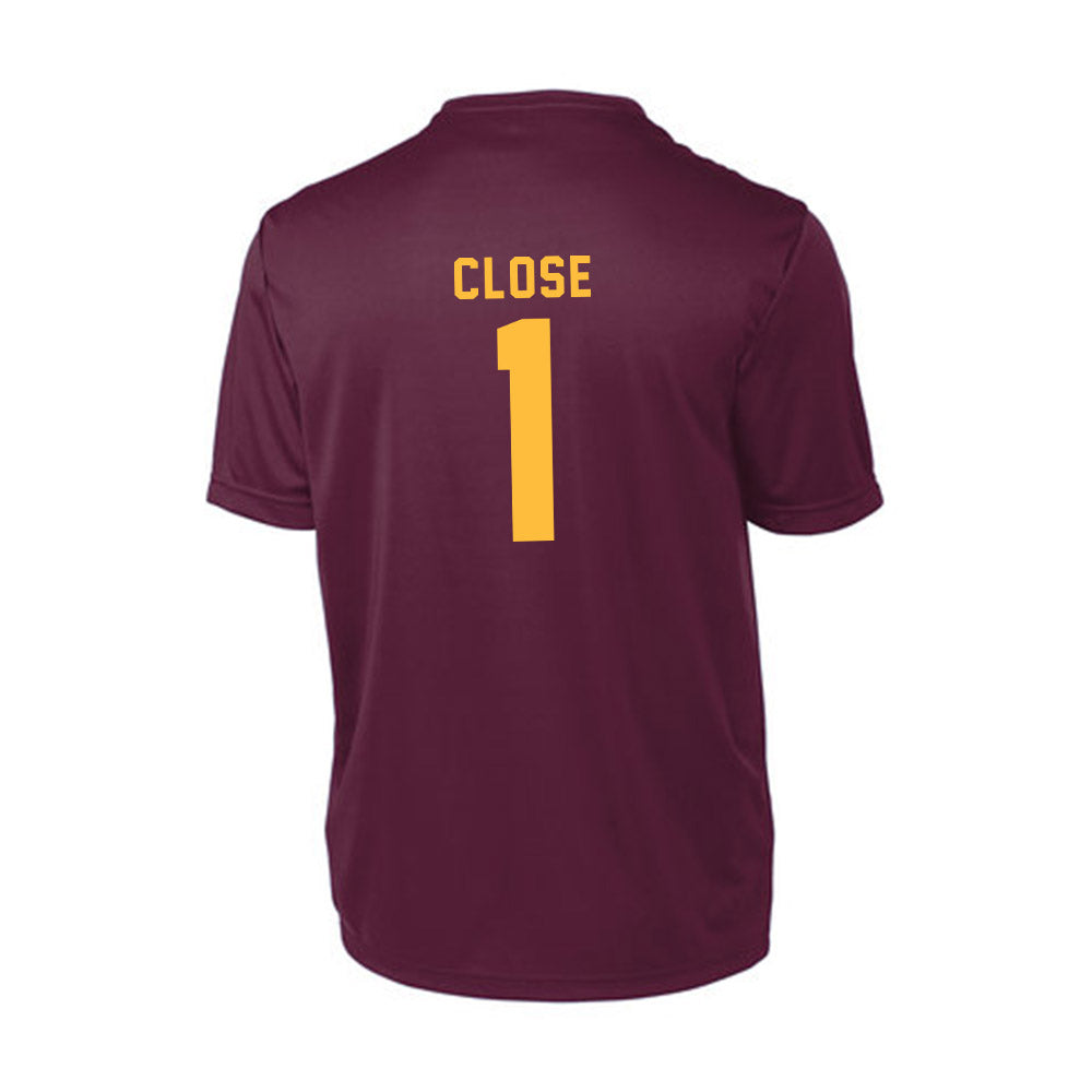 Minnesota - NCAA Men's Ice Hockey : Justen Close - Activewear T-shirt