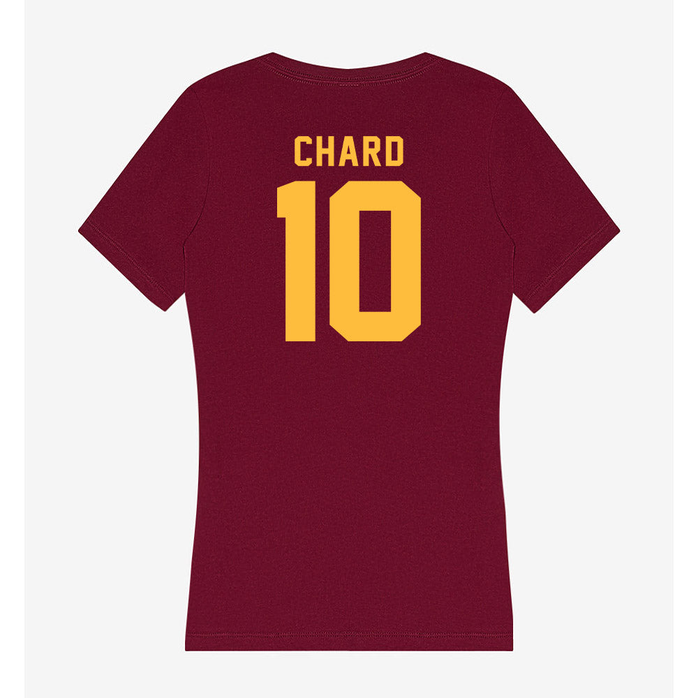 Minnesota - NCAA Softball : Cameron Chard - Women's V-Neck T-Shirt-1
