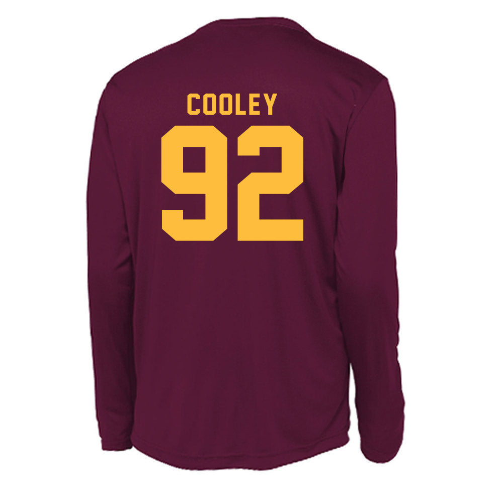 Minnesota - NCAA Men's Ice Hockey : Logan Cooley - Activewear Long Sleeve T-Shirt