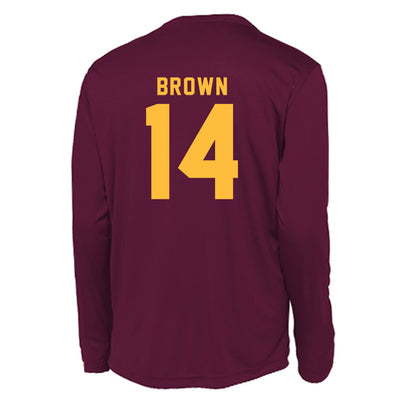 Minnesota - NCAA Football : Kerry Brown - Activewear Long Sleeve T-Shirt