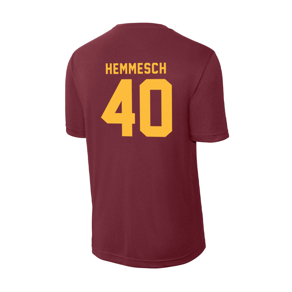 Minnesota - NCAA Baseball : Tyler Hemmesch - Activewear T-Shirt-1