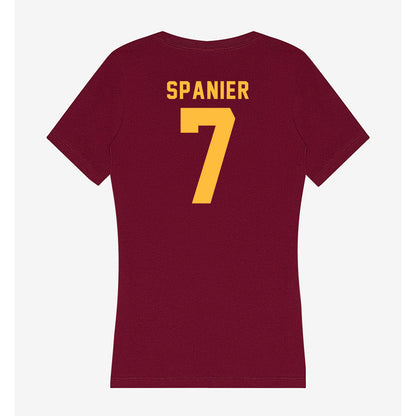 Minnesota - NCAA Baseball : Jack Spanier - Women's V-Neck T-Shirt-1