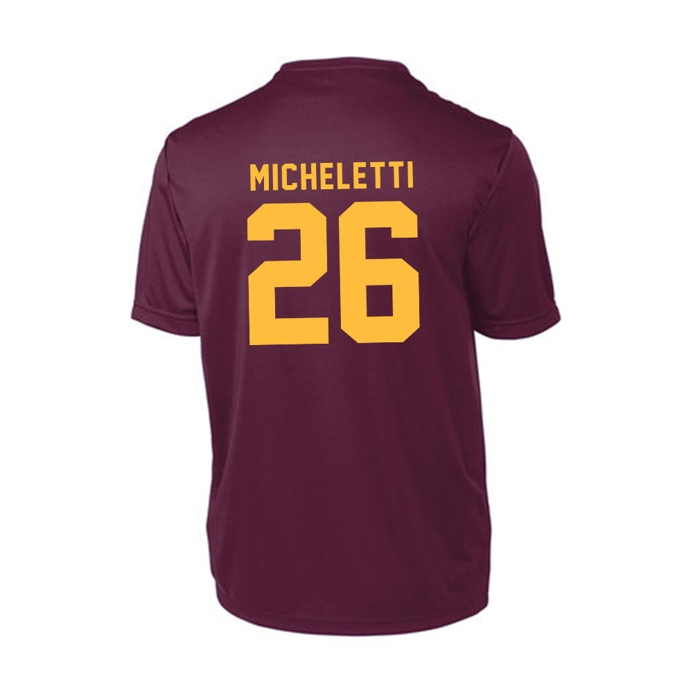 Minnesota - NCAA Men's Ice Hockey : Pat Micheletti - Activewear T-shirt