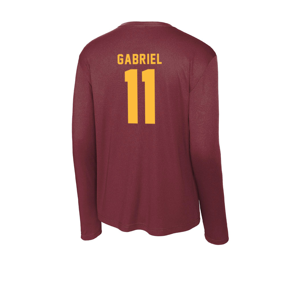 Minnesota - NCAA Women's Soccer : Aaryn Gabriel - Activewear Long Sleeve T-Shirt-1