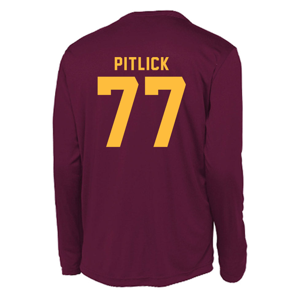 Minnesota - NCAA Men's Ice Hockey : Rhett Pitlick - Activewear Long Sleeve T-Shirt