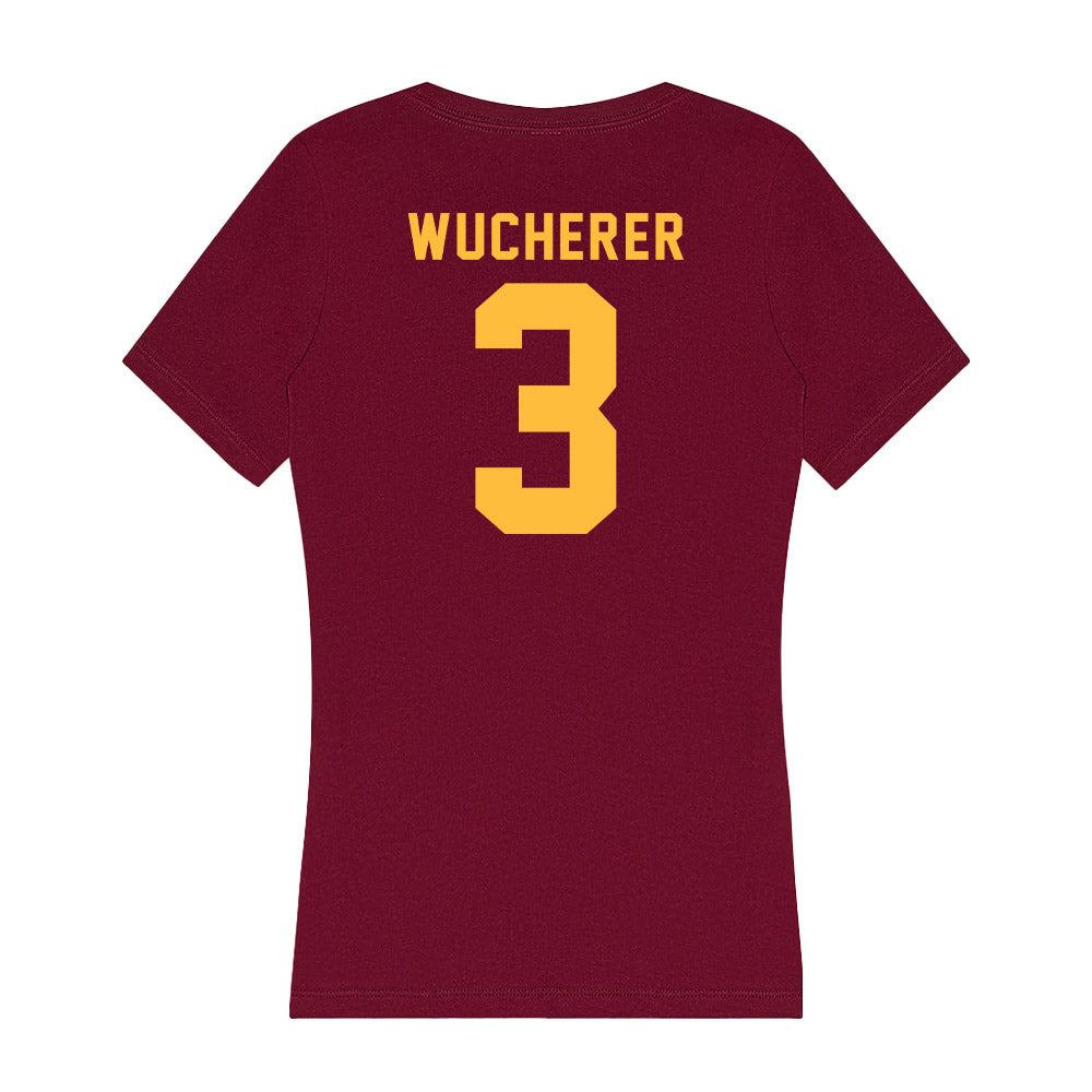 Minnesota - NCAA Women's Volleyball : Mckenna Wucherer - Women's V-Neck T-Shirt-1