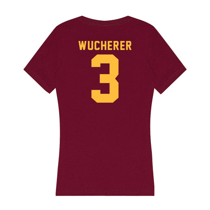 Minnesota - NCAA Women's Volleyball : Mckenna Wucherer - Women's V-Neck T-Shirt-1