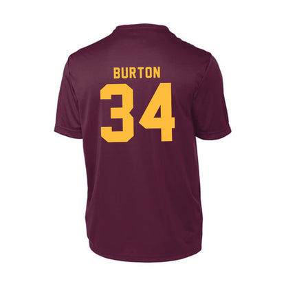 Minnesota - NCAA Men's Basketball : Willie Burton - Activewear T-shirt