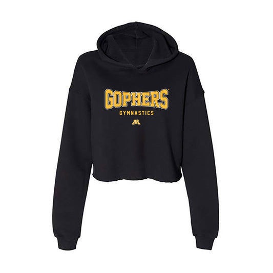 Minnesota - NCAA Women's Gymnastics : Stella Kate Skenteris - Women's Crop Fleece Hoodie-0
