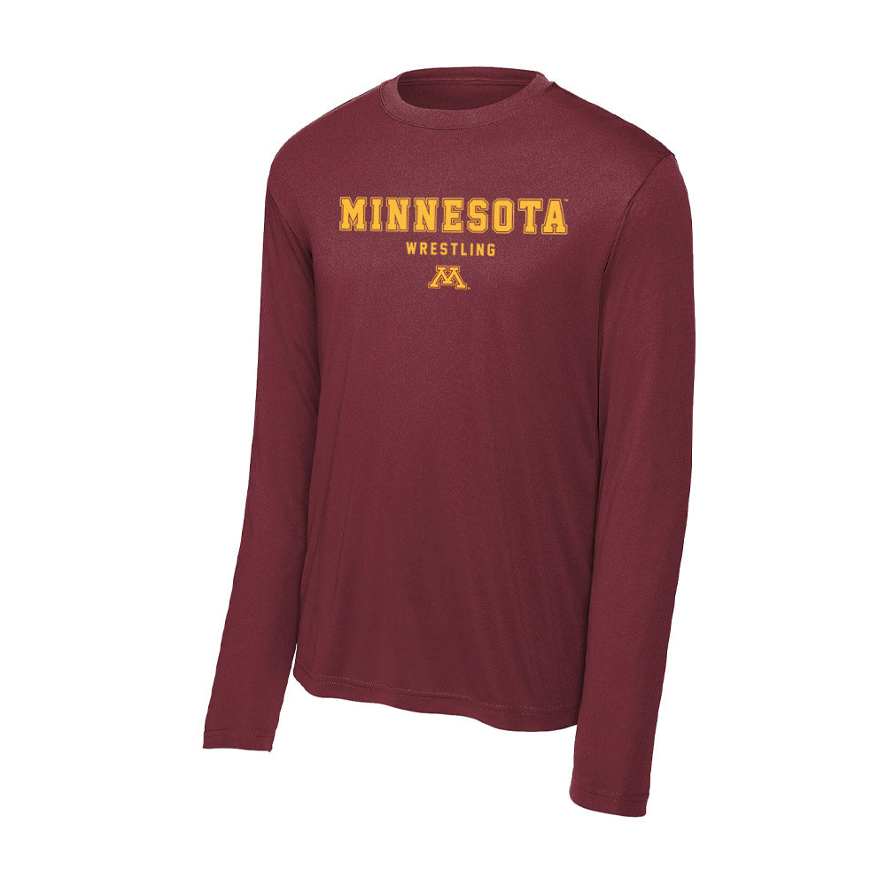 Minnesota - NCAA Wrestling : Dawson Johnson - Activewear Long Sleeve T-Shirt-0