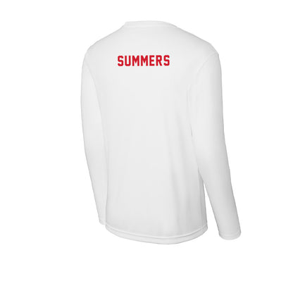 NC State - NCAA Women's Cross Country : Ashlei Summers - Activewear Long Sleeve T-Shirt